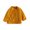 Orange, variant on Ruyang Girls' Long Sleeve Knitted Bolero Cardigan Kids Button Closure Shrug Sweaters Cropped Jacket Crewneck Top Preppy Sweatshirt