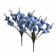 thumbnail image 1 of 5 Forks Simulation Flower Bouquet, Magnolia, Silk, for Wedding & Home Decor, 1 of 1