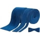 thumbnail image 1 of 3 rollos, 3 estilos, cinta de terciopelo de doble cara, azul océano, terciopelo plano, 1 of 9