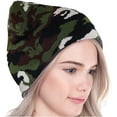 thumbnail image 4 of SILVERFEVER Beanie Men Women - Unisex Cuffed Skull Knit Winter Hat Cap Camouflage, 4 of 9