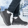 thumbnail image 6 of Men's Sneakers Winter Walking Shoes Thermal Insulated Comfortable Athletic Sneakers with Arch Support Non Sole for Outdoor Hiking and Everyday Casual Wear Lightweight Breathable Design, 6 of 9