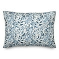 thumbnail image 2 of Creative Products Blue Botanical Pumpkin 14x20 Spun Poly Pillow, 2 of 3