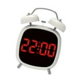 thumbnail image 1 of Luzkey Electronic LED Alarm Digital Alarm Clock Tabletop Clock for Office Dormitory Red, 1 of 8