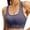 hwj# Dark Purple879, variant on Bras For Women No Underwire Solid Color Wide Straps Support Comfort Racerback Bra Gym Yoga Workouts Training Breathable Wicking Seamless Brassiere,Black