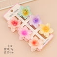 thumbnail image 1 of Fiudx Pinzas para El Cabello con Diseño de Caramelo, Pinzas con Flores de Colores Vibrantes, Pinzas de Agarre Seguro, Opciones de Peinado Versátiles, Coleta Semi-Recogida, Regalo Perfecto para Amigas, 1 of 2