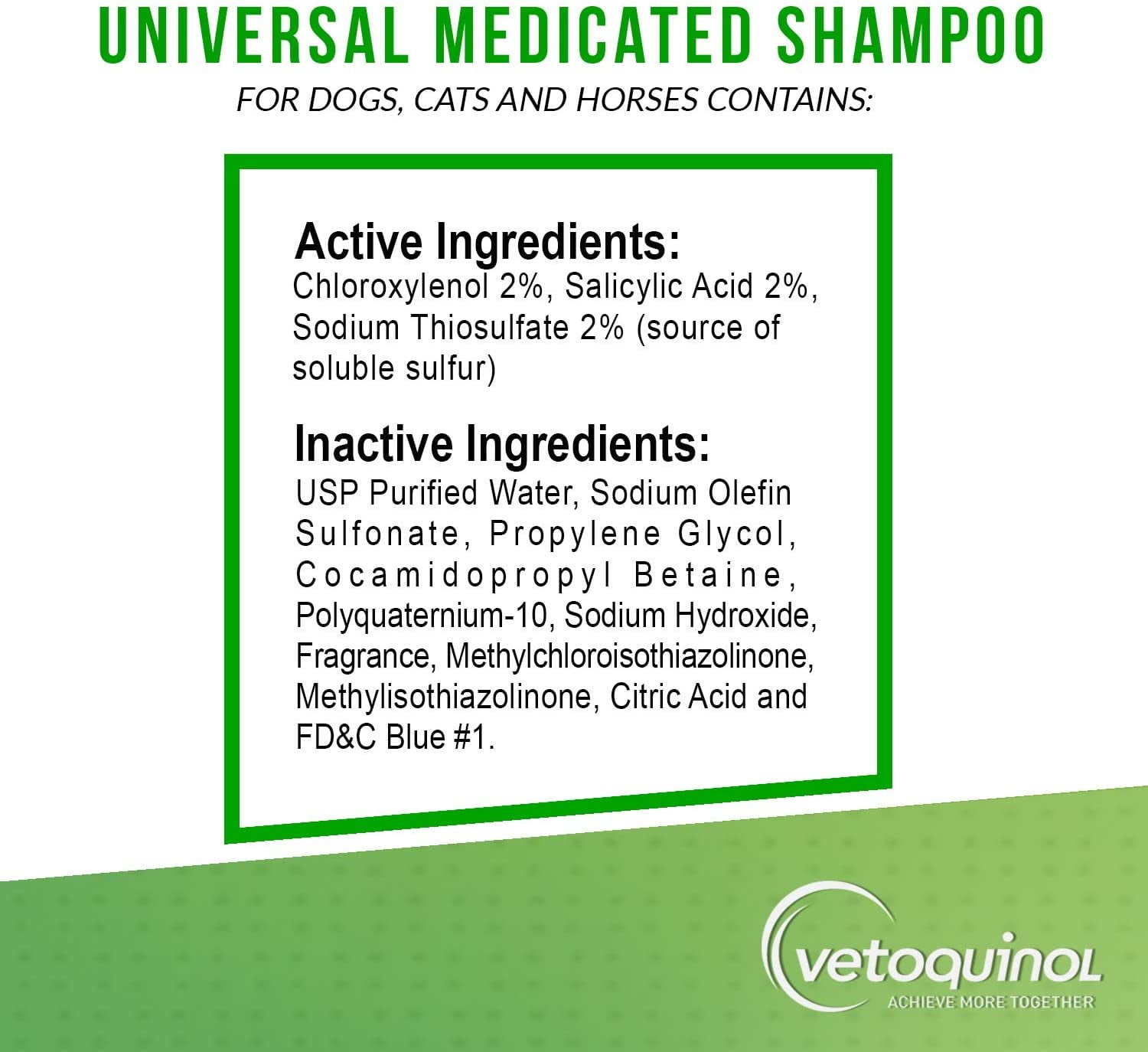 vetoquinol medicated shampoo