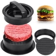 thumbnail image 1 of Burger Press Hamburger Press Patty Maker 3-in-1 Non Stick Stuffed Burger Press Different Size Hamburger Patty Molds for Grilling and Cooking Kitchen Barbecue Tool, 1 of 9