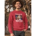 thumbnail image 2 of You're Last If You're Not First Sweatshirt Men -T-Line Designs, Male XX-Large, 2 of 4
