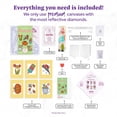 thumbnail image 2 of DIAMOND ART CLUB® Mini Dazzles - Seasons, Fun DIY Diamond Painting Kit for Adults, Diamond Art Canvas for Beginners, 4" x 6" (Pack of 6), 2 of 5