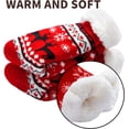 thumbnail image 2 of Joyfy 2 Pack Christmas Socks Fuzzy Socks for Women,Comfy Crew Fuzzy Sock Slippers for Women Adults,Christmas Gifts for Women, 2 of 7