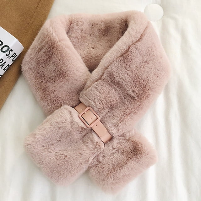 Heliisoer Foulard Mollet Faux d'Hiver Mode Femme Chaude