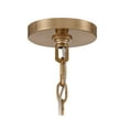 thumbnail image 6 of Franklin Iron Works Soft Gold Chandelier 42" Wide Farmhouse Rustic Bent Arms 8-Light Fixture for Dining Room Living House Home Foyer Kitchen Island, 6 of 12