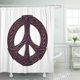 thumbnail image 1 of ABPHQTO Urock Celtic Peace Sign Púrpura Símbolo Nudo Cool Cute Cortina de ducha 150x180 cm, 1 of 1