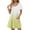 Mint Green, variant on Womens Sun Dresses Short Sleeve Gradient Color V Neck Work Womans Dresses 2026 Regular Fit Breathable Womens Dresses Summer Vacation for Nightlife and Dancing M
