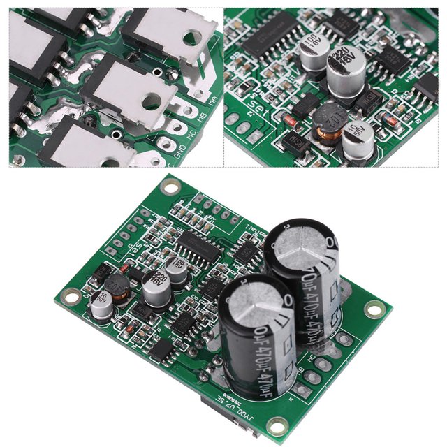 Contrôleur de Moteur Sans Balais 700W, Surcharge, Rotor Verrouillé, Commutation Douce pour une Durée de Vie Améliorée du Moteur, Vitesse Pulseout