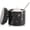 Black, variant on Radicaln Marble Salt Cellar with Lid and Spoon 3 Inch White Spice Jars for Kitchen Countertop Decor - Flaky Christmas Salt Holder for Gifts, Decorative Sugar Bowl & Small Seasoning Containers