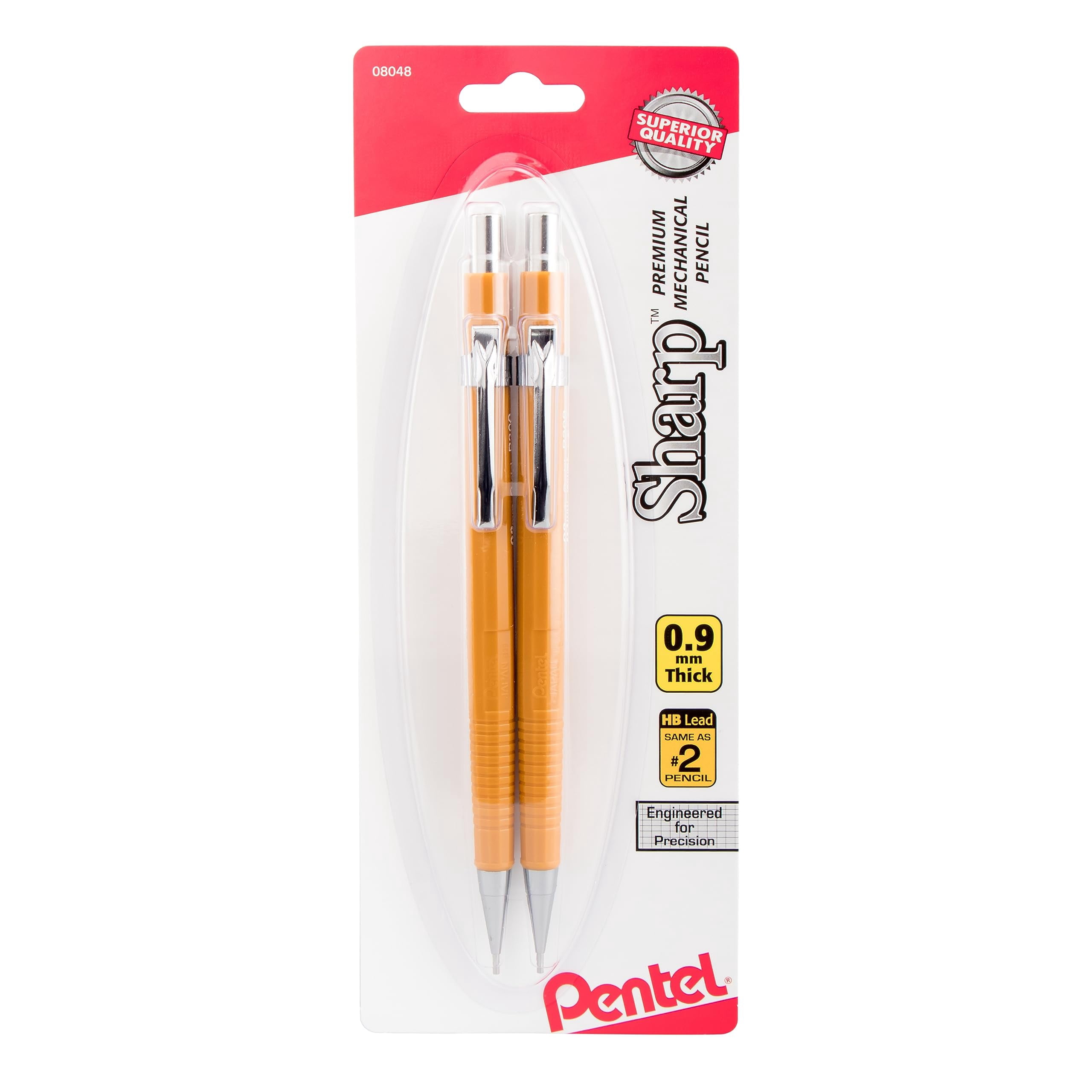 Pentel Sharp Mechanical Pencil - 1.3mm Thick Lead, Blue Barrel, Perfect For Writing & Sketching