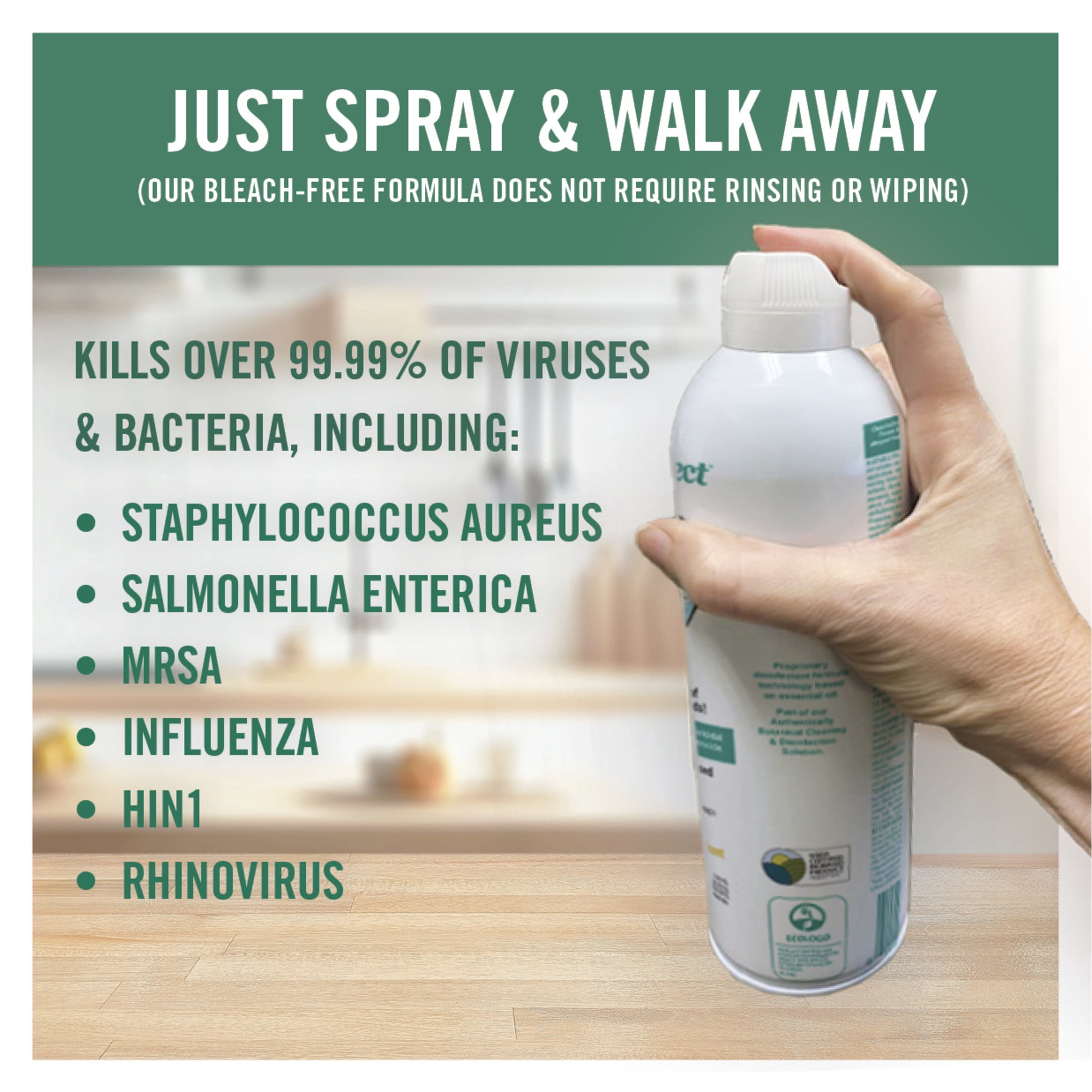 Benefect, Decon 30 Botanical Disinfectant Spray, 14 oz - Walmart.com