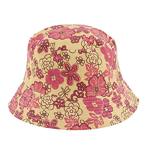 Surkat Unisex Reversible Packable Bucket Hat Fun Fisherman Travel Beach Cap Sun Hat