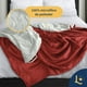 thumbnail image 4 of Cobija Cobertor Aborregado Laila Comfort Queen 220 x 200 cm 100% Microfibra de Poliéster Rojo, 4 of 9
