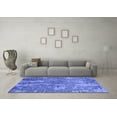 thumbnail image 3 of Ahgly Company Indoor Rectangle Oriental Blue Industrial Area Rugs, 7' x 9', 3 of 4
