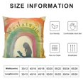 thumbnail image 5 of YINGXI Let's Read is Always a Good Idea Throw Pillow Cover, Boho Pillowcase, Book Pillowcase Decorative, Book Lover Gifts, Sofa Bed Home Decor 12x12in, 5 of 5