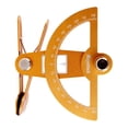 thumbnail image 1 of Regla de ángulo de timón modelo de ala fija de Metal para Epo Fixedwing, herramienta de ajuste de de timón de procesamiento CNC de aleación de dorado shamjiam Regla de ángulo de timón, 1 of 8