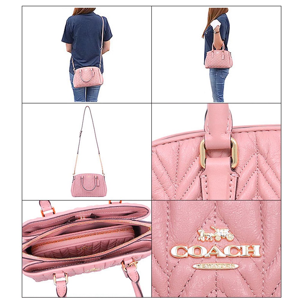 coach sage carryall with quilting