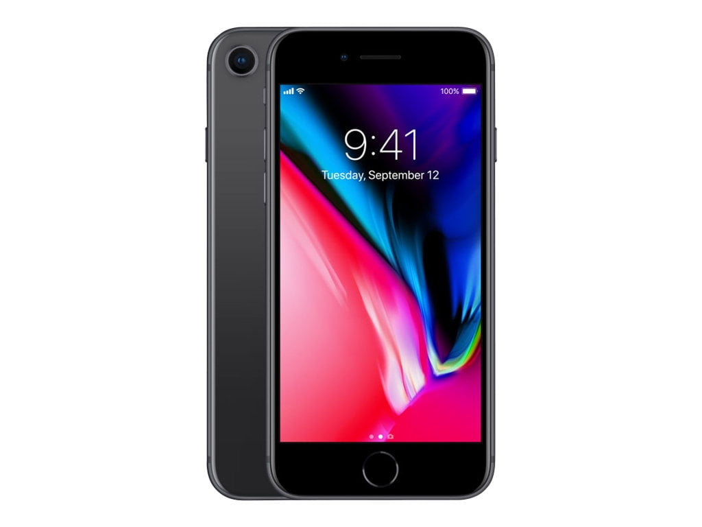 Pre-Owned Apple iPhone 8 64GB Space Gray LTE Cellular Verizon MQ722LL/A  (Refurbished: Good)