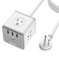 thumbnail image 2 of Huntkey Sortie de Cordon de Protection contre les Surtensions avec Prises de Courant et Ports USB (2 Paquets), 2 of 10