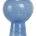 thumbnail image 4 of DecMode 21" Bubble Inspired Ombre Blue Ceramic Vase with Unique Texturing, 4 of 10