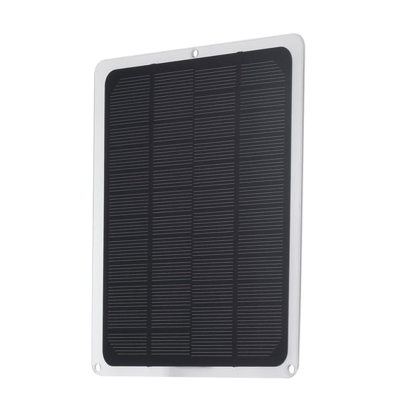 Amdohai DC12V 10W Solar Panel with USB Port Car Chargers Charge for 12V-Battery Portable Completed Accessories for Outdoor Camping Hiking Fishing Climbing