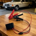 thumbnail image 1 of Automotive Battery Leakage Detector, Vehicle Dark Current Tester with Voltage Display, Car Battery Leakage Detection Tool, Battery Drain Tester with Clips for Fault Diagnosis, 1 of 8
