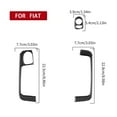 thumbnail image 5 of ROCKROK Car Door Armrest Cover Easy to Install Stickers for Car Interior for 500, 5 of 12