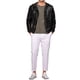 thumbnail image 2 of Chaqueta de lentejuelas INSPIRE CHIC para hombres, con mangas largas, cierre de cremallera, chaqueta con lentejuelas brillantes metálicas, color negro, 2 of 6