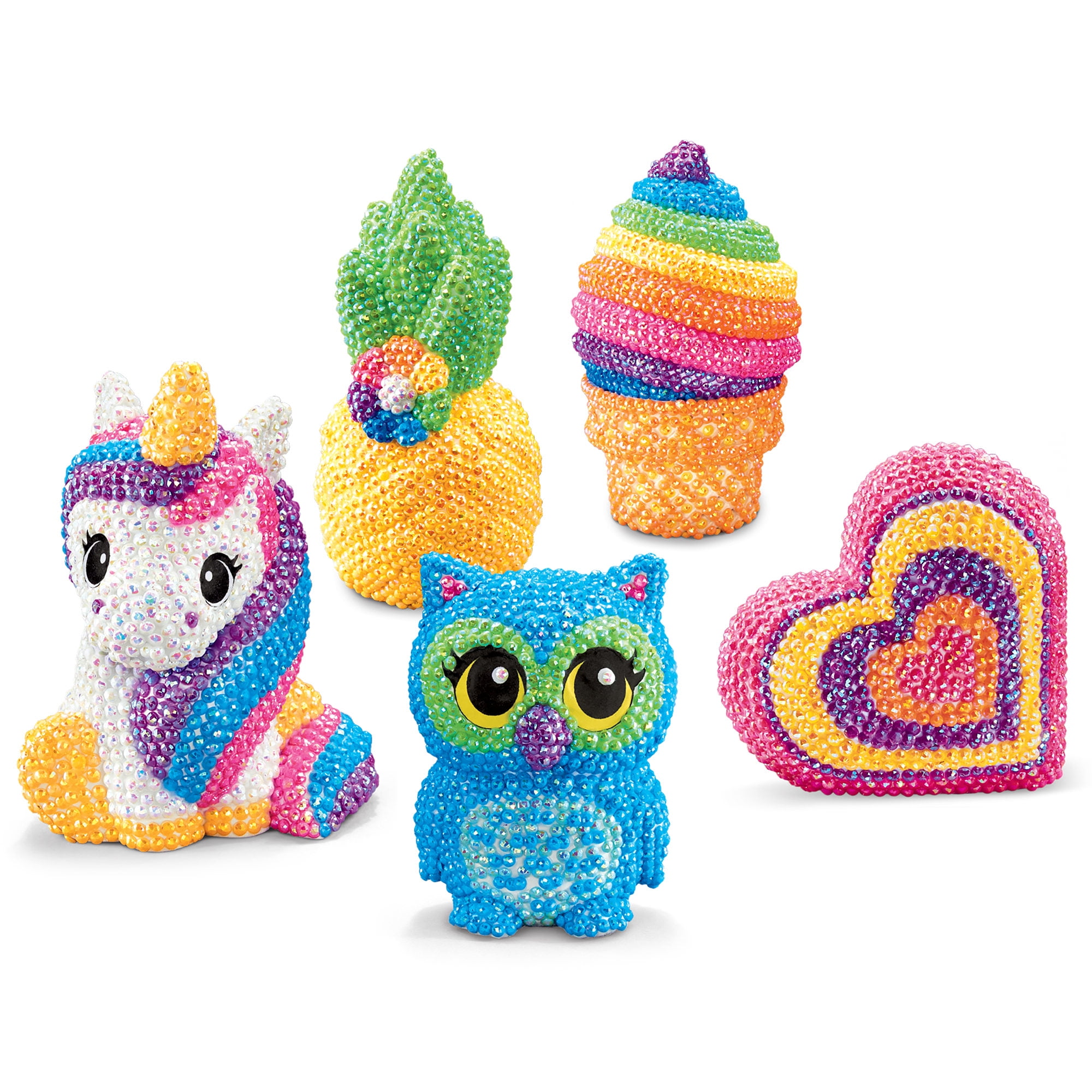 Shimmer ‘n Sparkle: 3D Crystal Gem Creations DIY Collectible Kit, Kids Ages 8+