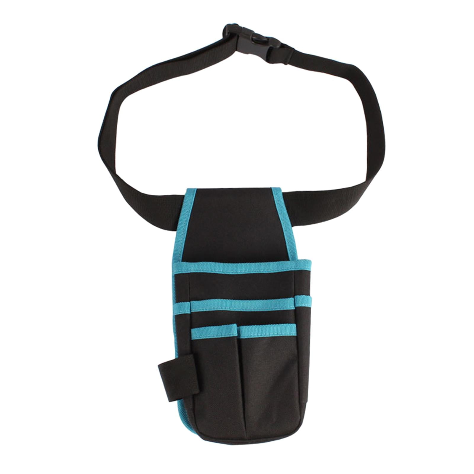 Waist Belt Tool Storage Pouch Organizer Waist Tool Bag Durable Small Tool Pouch Carpenters Tool Belt Handyman Woodworking Carpenter Home DIY with a belt