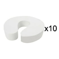 GBAYXJ—25 Pcs Child Door Finger Pinch Guard Child Proof Door Slam Stopper Baby Proof Doors Extra Soft Foam Baby Finger Protectors Soft EVA Foam Door Prop For Finger Pinch(Plastic)