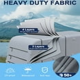 thumbnail image 6 of RV Travel Trailer Cover, Heavy Duty Extra-Thick Upgraded Camper Cover with Zippered Door, Windproof Waterproof Rip-Stop RV Covers with Jack Cover, 6 Gutter Covers, 2 Extra Straps, 6 of 7