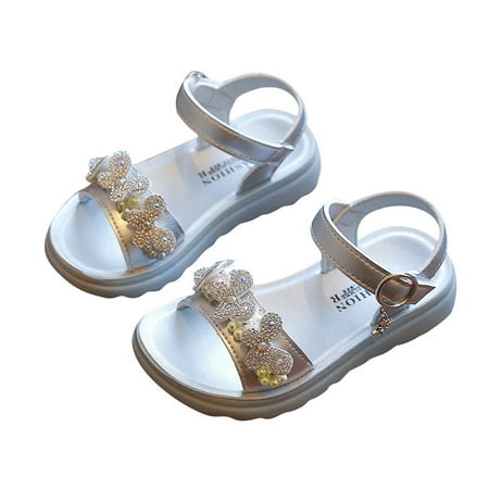 

Toddler Girls Sandals With Butterfly Decor