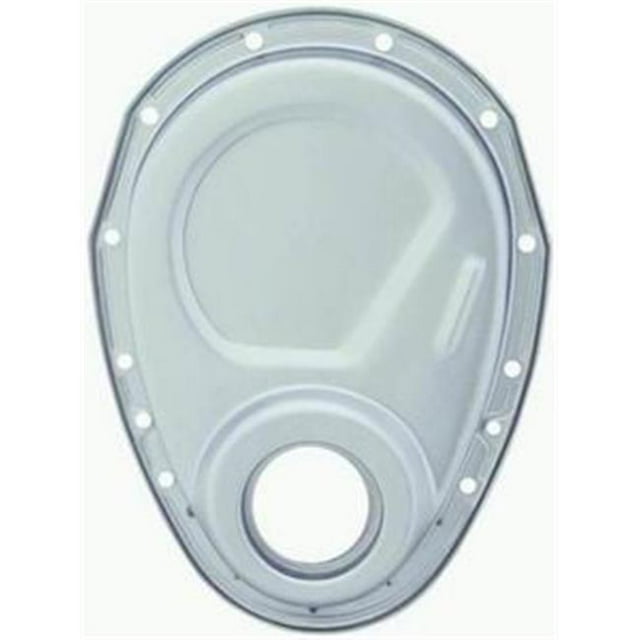 R4934RAW Raw Steel Timing Chain Cover Kit for Small Block Chevy