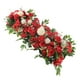 thumbnail image 1 of Arco floral artificial para bodas, plantas falsas para ceremonias y fiestas. rojo, 1 of 8