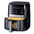 thumbnail image 5 of 6qt Digital Window Air Fryer with 12 Presets & Guided Cooking: Stainless Steel,, 5 of 8