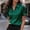 Green, variant on Satin Blouses For Women Peasant Blouse Cute Basic Tops For Women Short Sleeve Top For Women Business Casual Women Wrinkle Free Travel Clothes For Women Peasant Tops For Women
