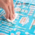 thumbnail image 2 of ACDANC Cooking Heat Baffles,Eco-Friendly and Durable Material Splatters Screen for Frying,Stylish and Practical Design Kitchen Accessories,Blue, 2 of 5