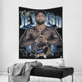 thumbnail image 5 of Jey USO Wrestler Tapestry Wall Hanging Art Poster For Living Room/Bedroom/Dorm Decorations Porch Hangings Wall Art Banners Bed Cover Beach Throws 60x51(inch), 5 of 8