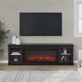thumbnail image 2 of Real Flame Canada Solid Wood Benjamin Landscape Media Electric Fireplace - Brown, 2 of 4