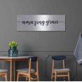 thumbnail image 4 of Luxe Metal Art 'Amazing Grace' by Susan Ball, Metal Wall Art, 48"x16", 4 of 9