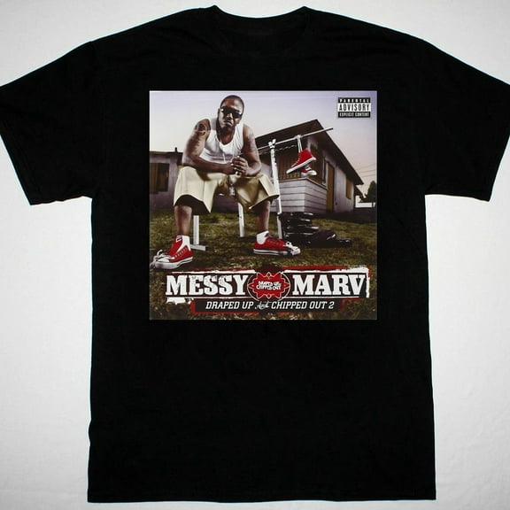 Messy Marv album rapper black T-shirt Unisex tee All sizes S-5Xl TA4540