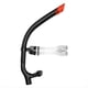 thumbnail image 1 of Snorkel de Entrenamiento de Natación con Boquilla de Montaje Central y Válvula de Purga Unidireccional para Entrenamiento de Natación de Vuelta, para Jóvenes y Niños, Color Negro., 1 of 5